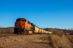 Eastbound BNSF G-MNXETT Rear DPU at Waldron Township